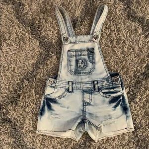 Girls jean overalls